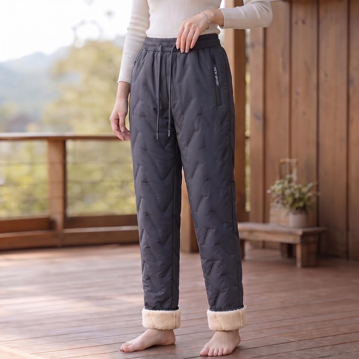 Warmwell | Thermo-Hosen – Fleece-Lined und Wasserabweisend