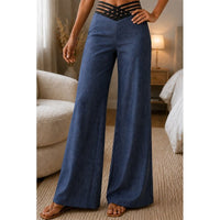 Mila | Damenhose mit hohem Bund und weitem, lockerem Bein