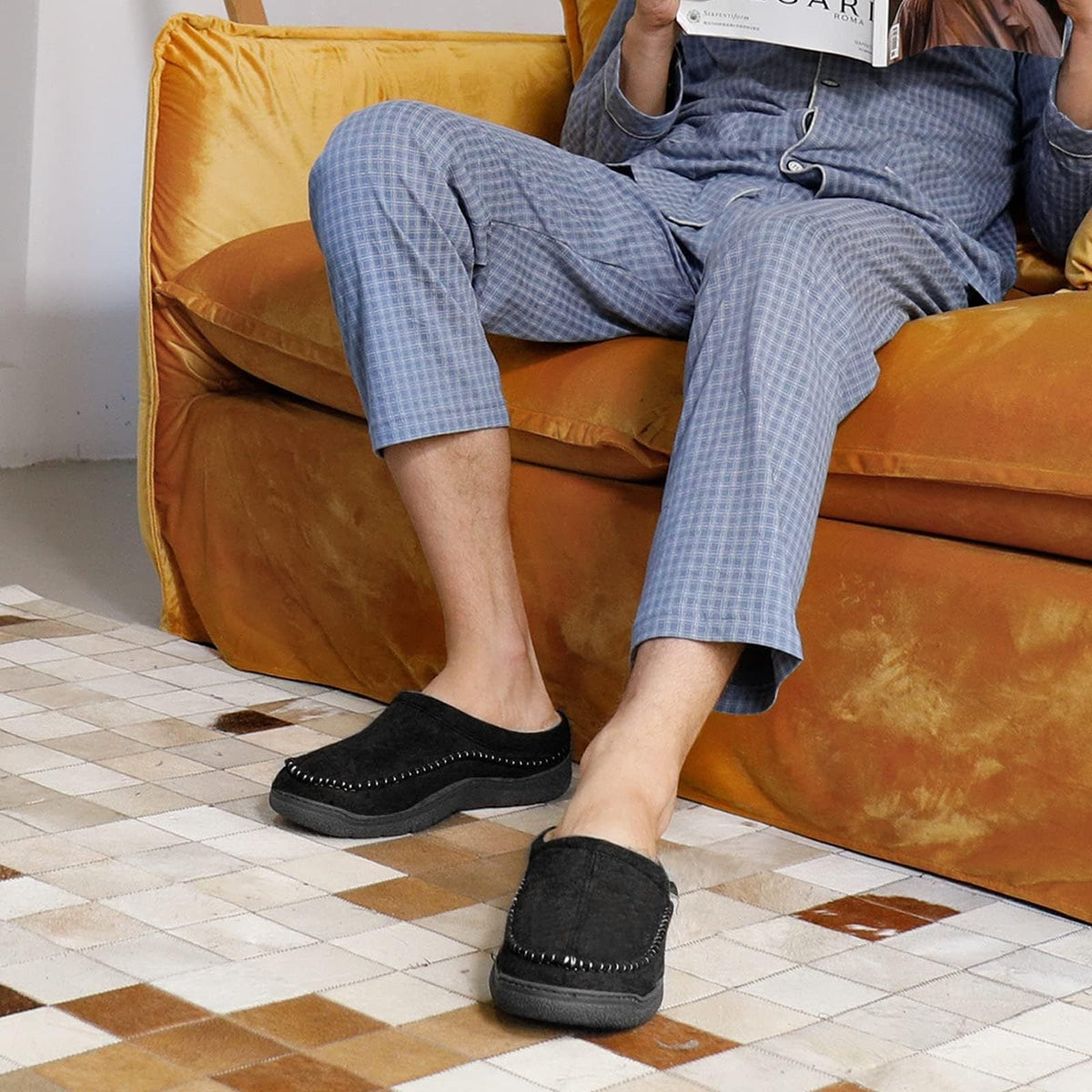 Matteo | Hausschuhe – Weiche und Atmungsaktive Soft Slippers