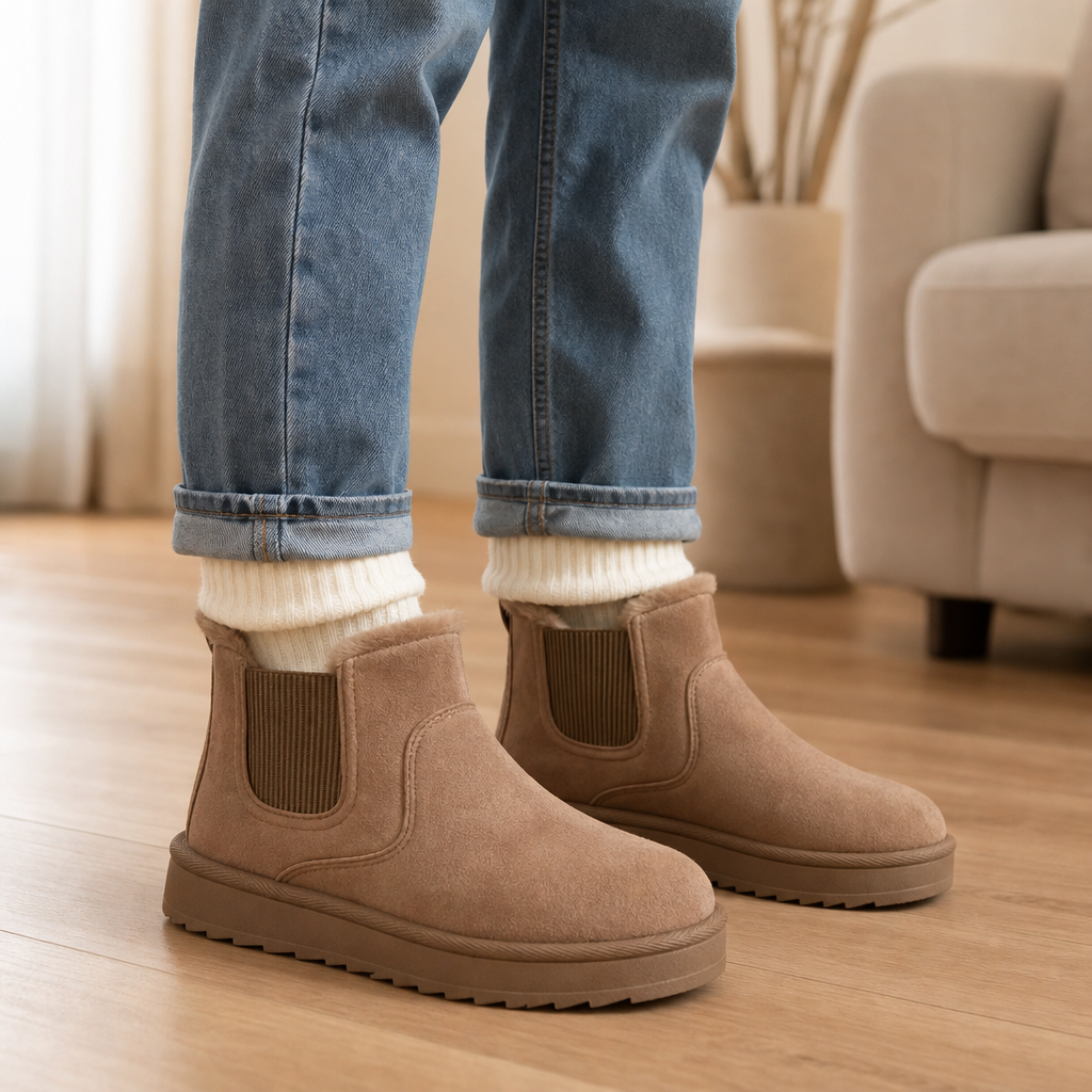 Cozywalk | Winter Boots – Fleecegefütterte Slipper für Frauen