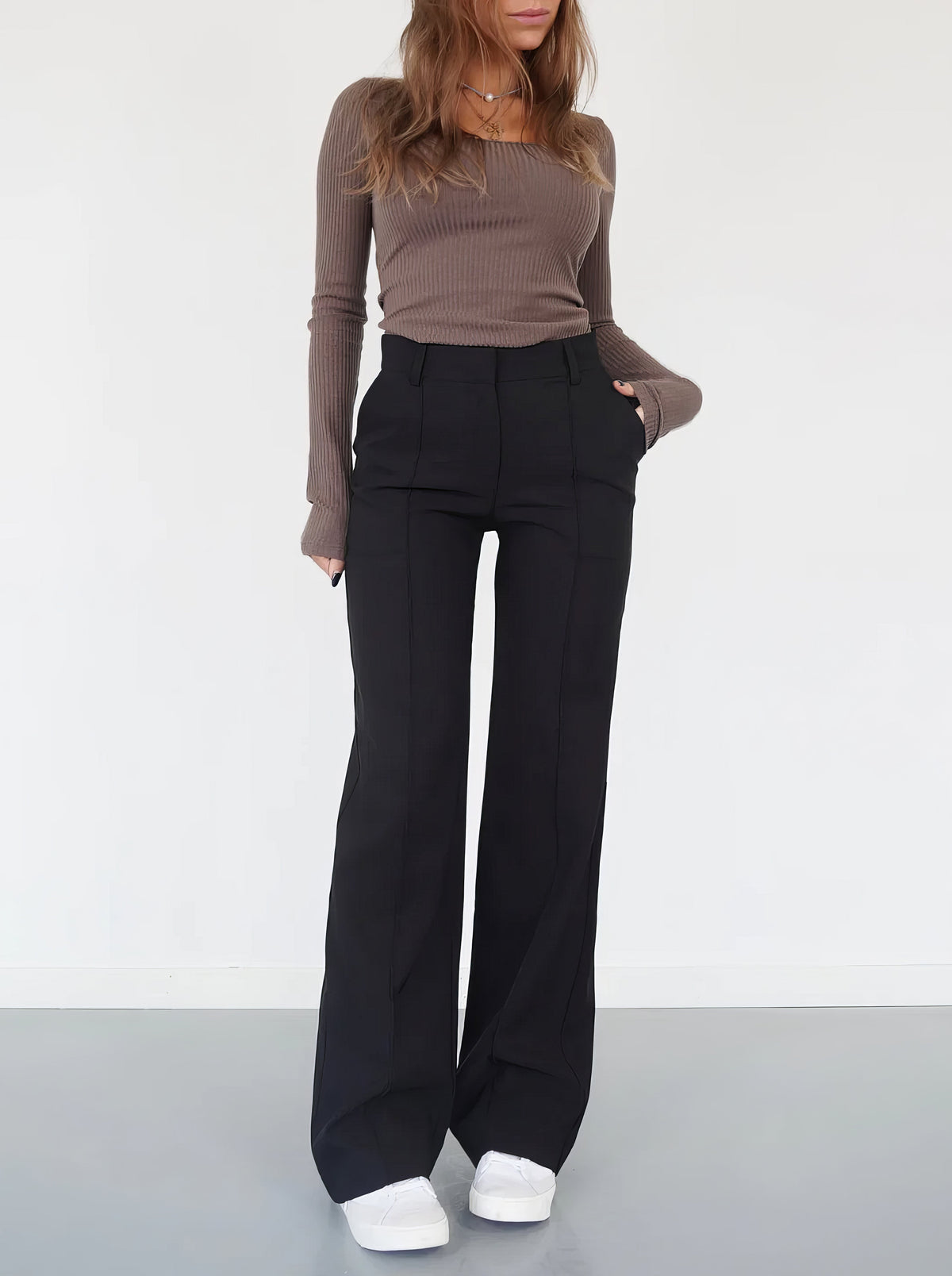 Jennifer | Elegante und bequeme Weitbein Hose