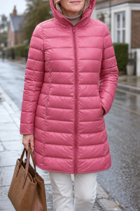Julia | Leichte und vielseitige Herren-Pufferjacke mit abnehmbarer Kapuze