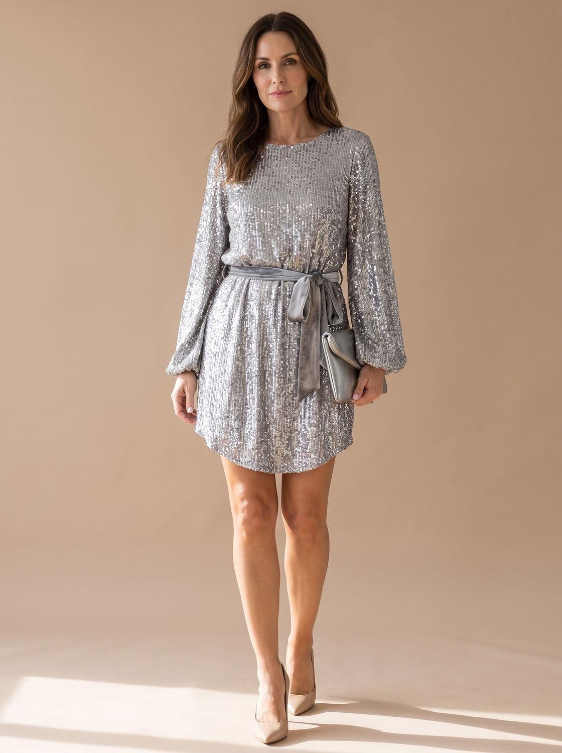Mia | Mini Party Kleid – Funkelnde Pailletten für Frauen