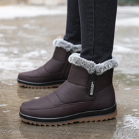 Claudia | Warme und wasserabweisende Damen Schneestiefel zum Hineinschlüpfen