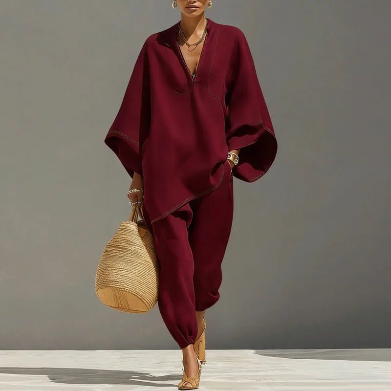 Evelyn | Eleganter Damen Zweiteiler – Bequem, Modern &amp; Ideal für Sommer 6