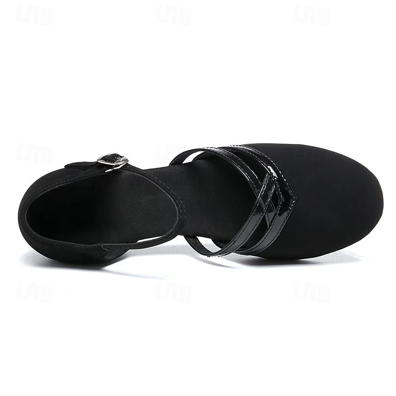 Fudus | Elegante &amp; Bequeme Damen Tanzschuhe aus Wildleder 5