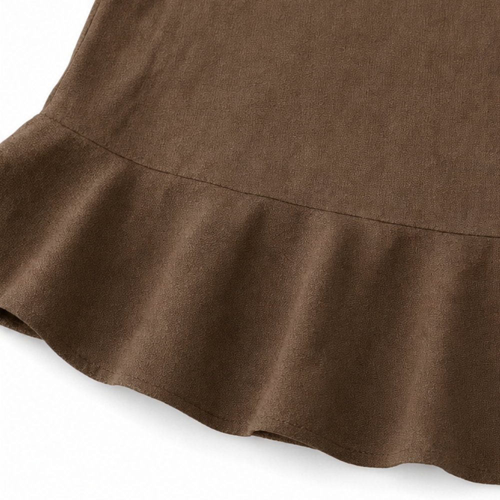 Mila | Elegantes und luftiges Ärmellos Rüschentop