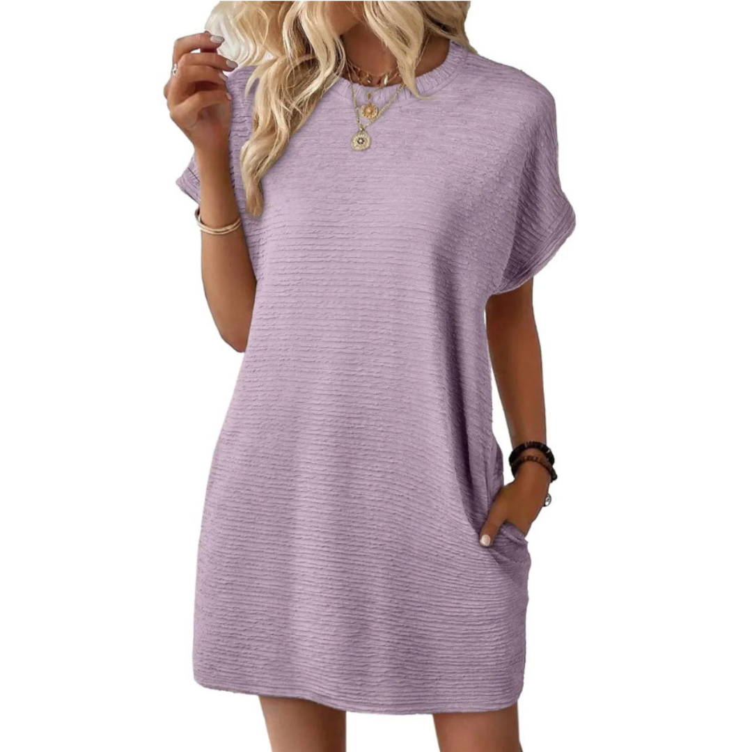 Mira | Bequemes & Stilvolles Damen T-Shirt-Kleid – Ideal für Sommerkleider 6