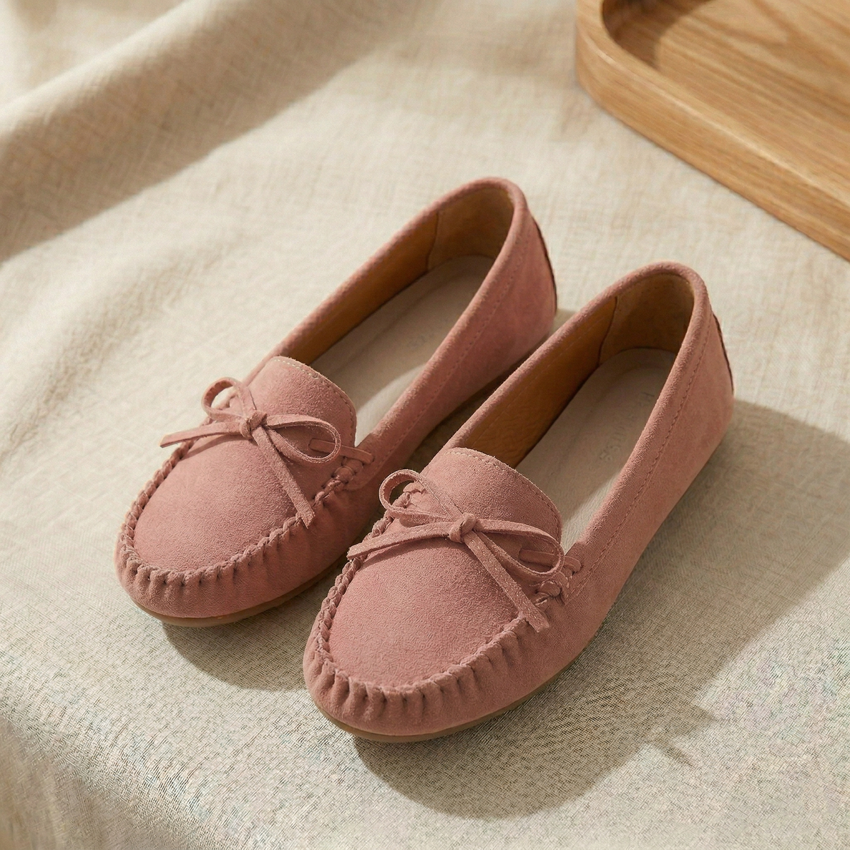 Mira | Elegante, Bequeme Damen Loafer Schwarz mit Runder Zehenpartie 4