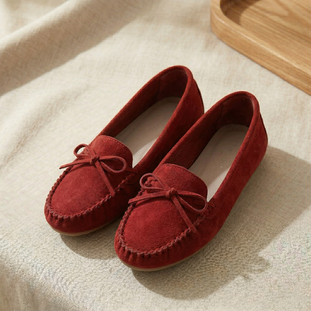 Mira | Elegante, Bequeme Damen Loafer Schwarz mit Runder Zehenpartie 5