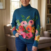Laura | Lässiger Und Eleganter Damen Rollkragenpullover
