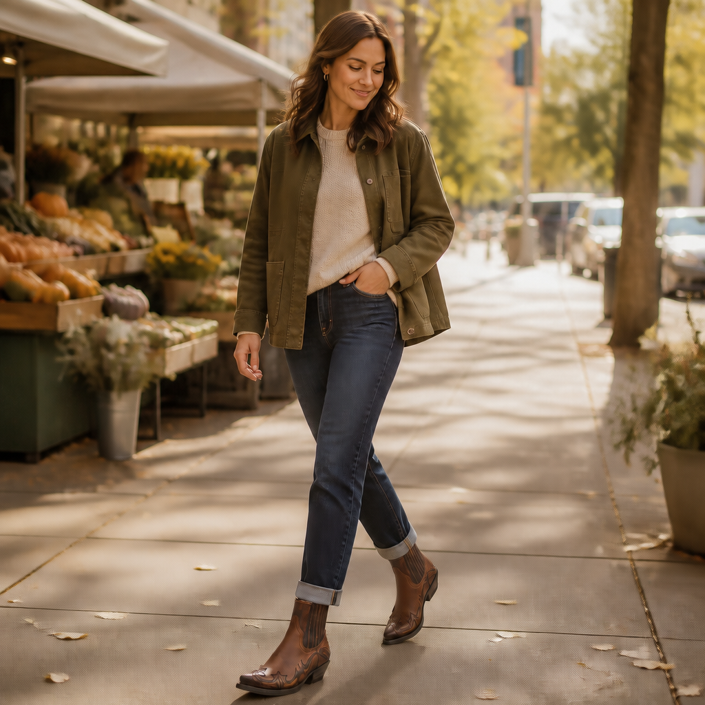 Vielma | Cowboy Boots – Elegante Stiefelette für Frauen