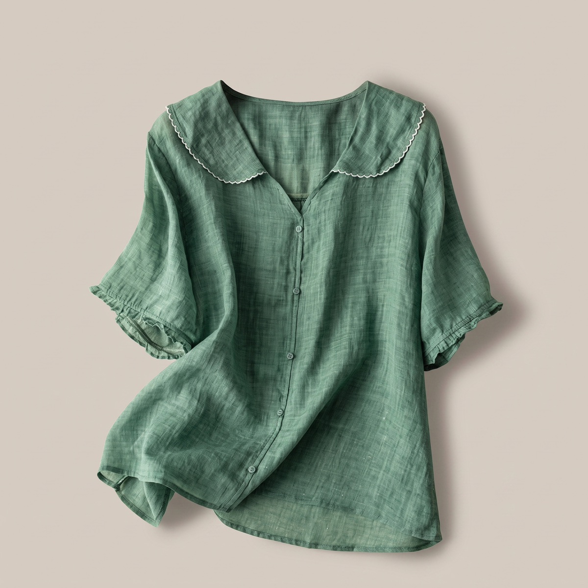Mandy | Zeitlose und bequeme Damen Leinenbluse