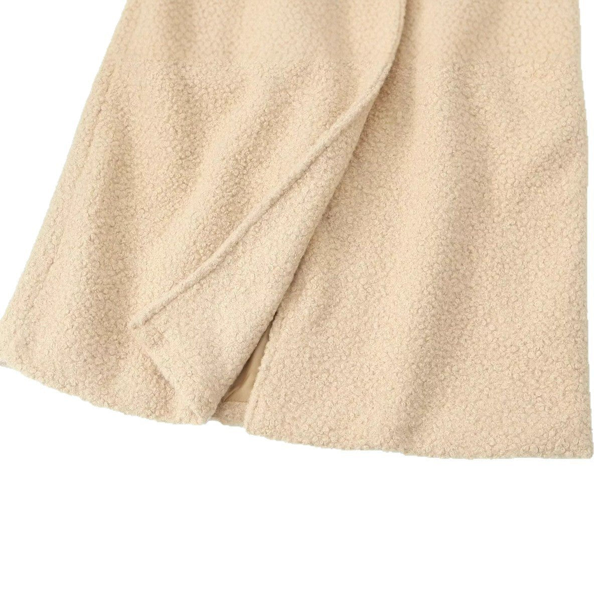Drune | Langer Teddy-Mantel – Kuscheliger Trench-Stil für Damen