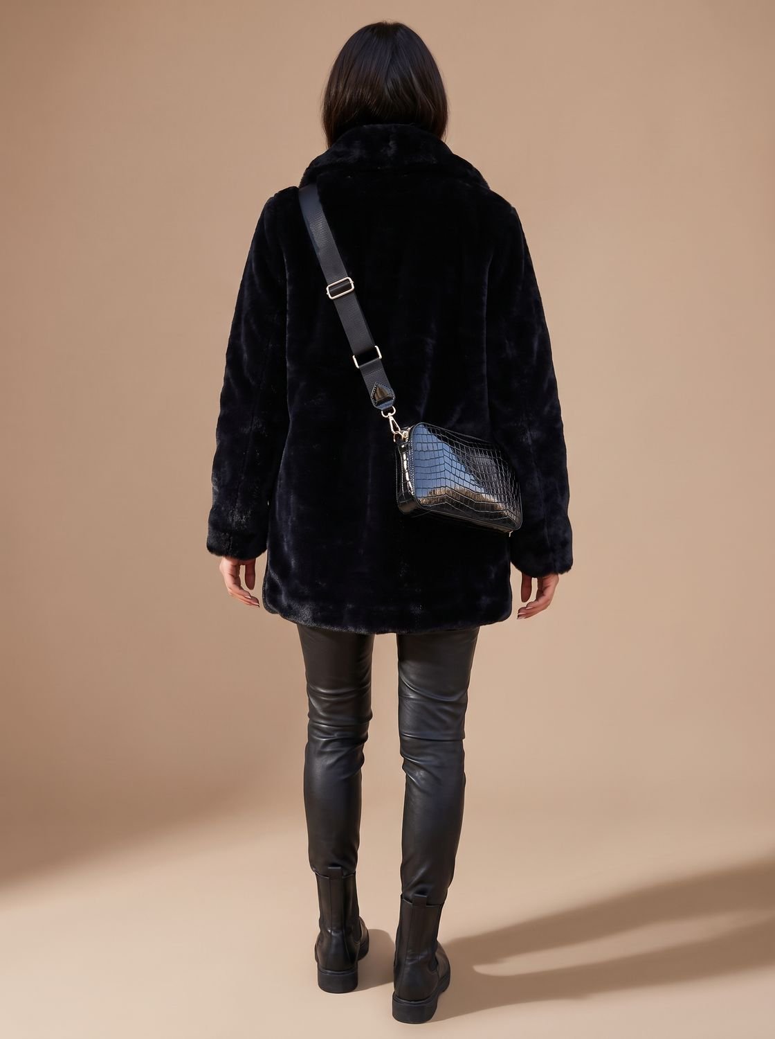 Luisa | Kunstfellmantel – Eleganter Langer Teddyjacke für Damen