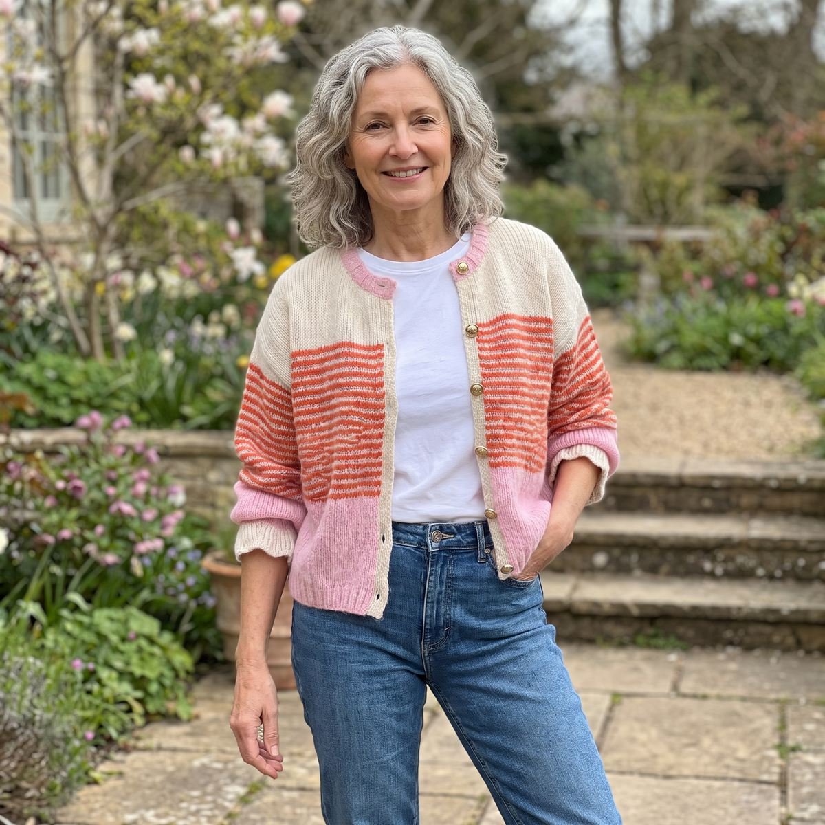 Sienna | Lockerer Cardigan – Weiches Strickmaterial für Frauen