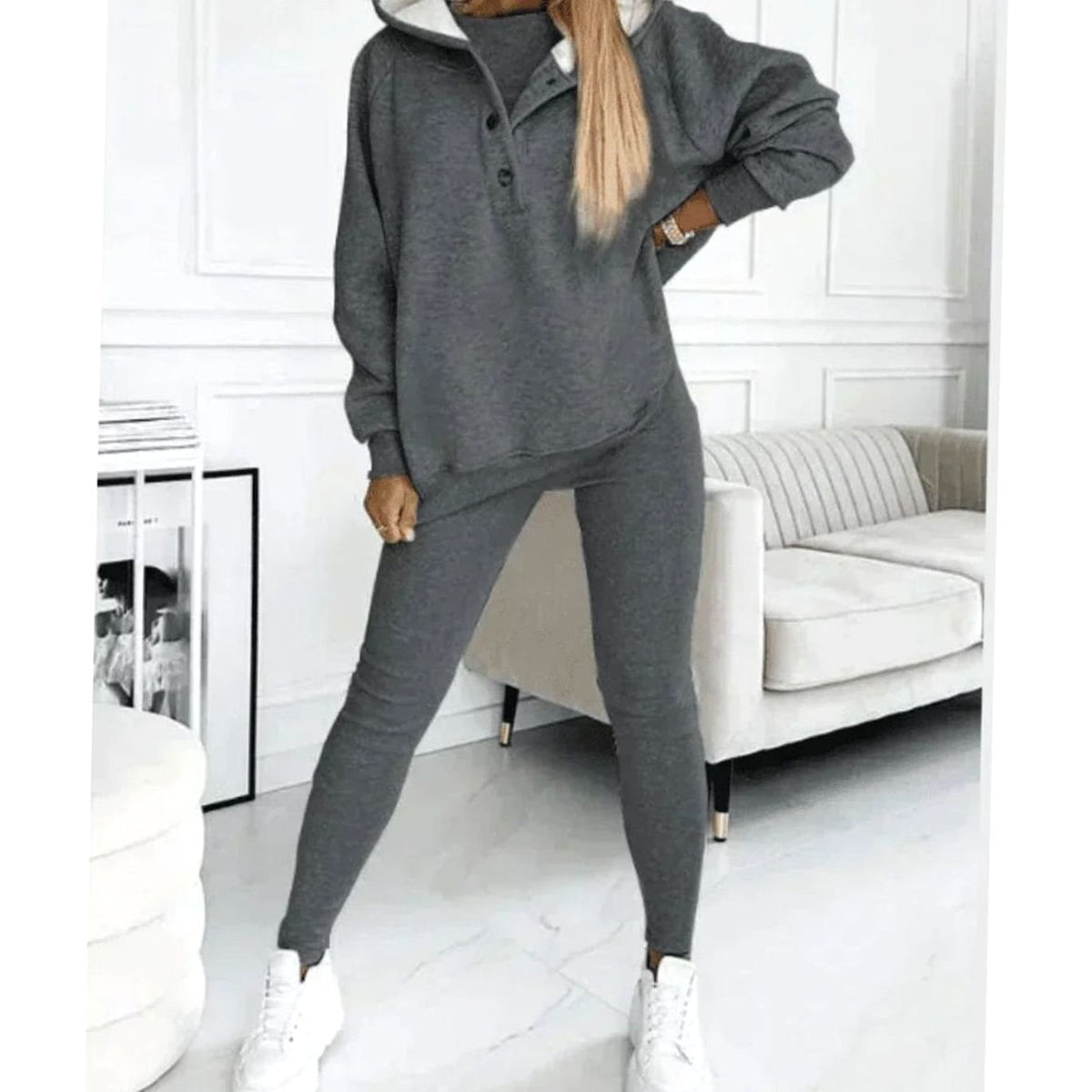 Victoria | Lounge Set – Bequemer Winter 3-Teiler für Frauen