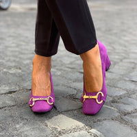 Elisa | Elegante und stilvolle Damen Loafer mit breitem Absatz