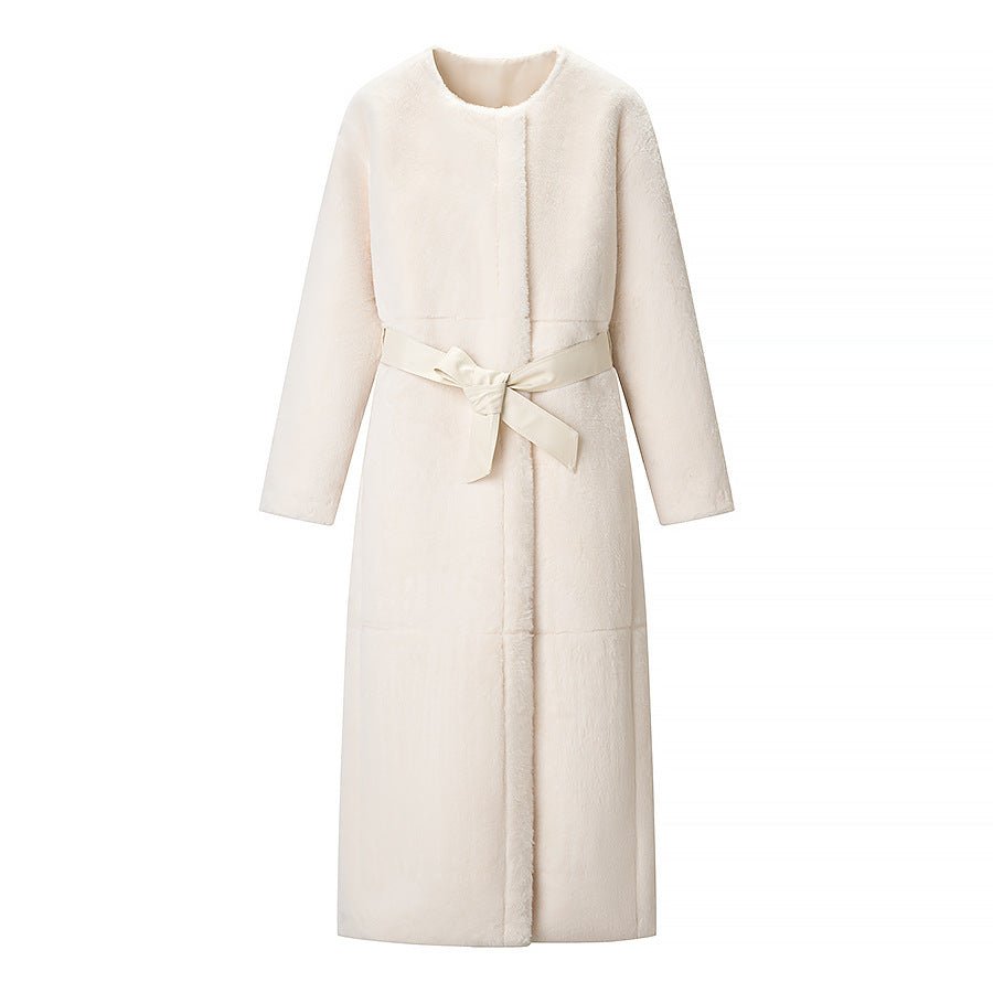 Drune | Teddy-Mantel – Oversize Longline Design für Damen
