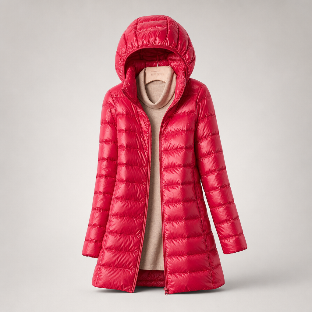 Feathra | Ultralight Down Jacket – Warm Lightweight Style for Women