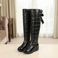 Doreen | Warme und Elegante Damen Kniehohe Stiefel