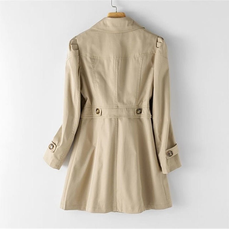 Mira | Stilvoller und langer Damen Trenchcoat