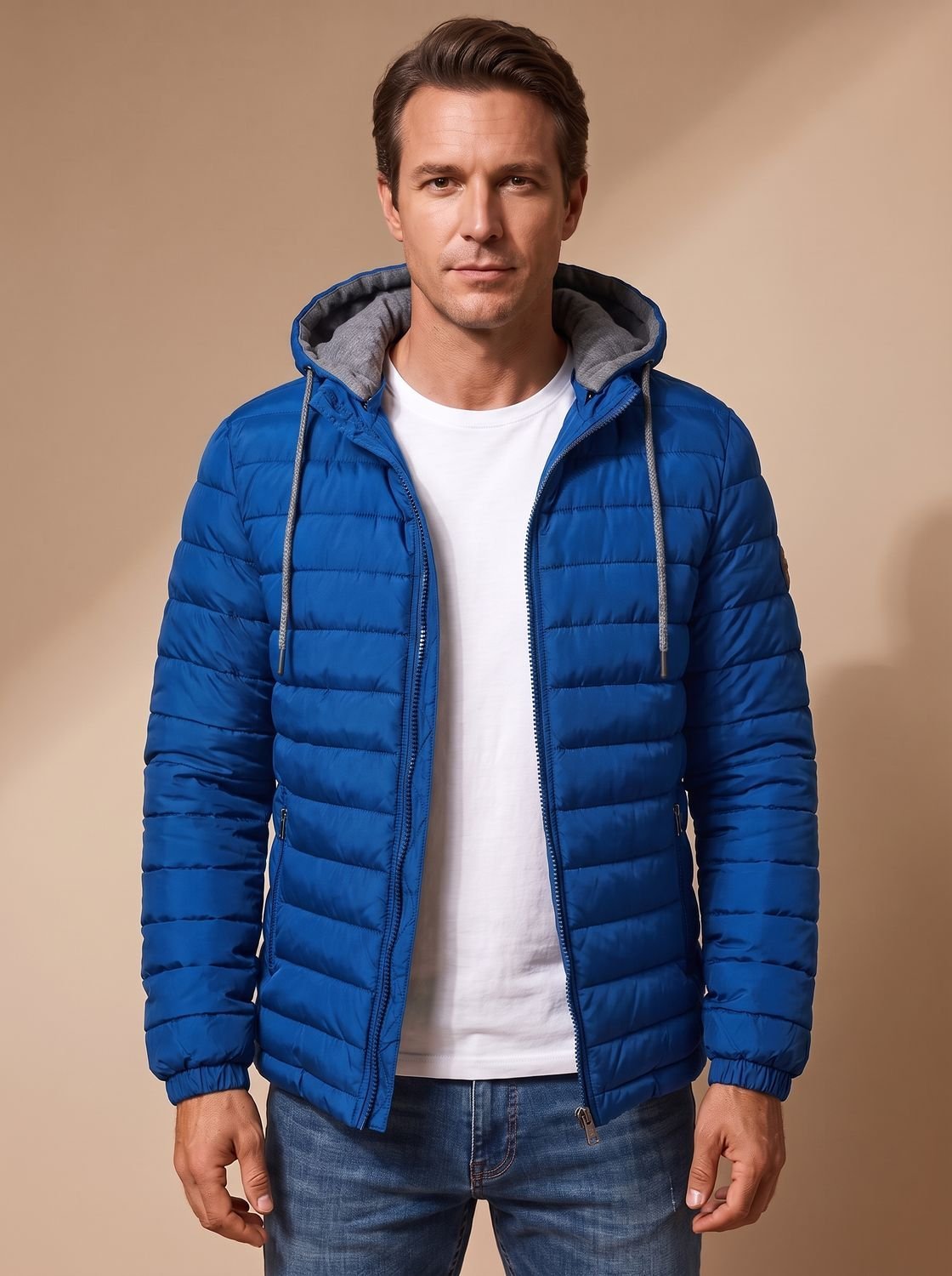 Matthias | Gesteppte Kapuzenjacke voor Heren met Thermoisolatie