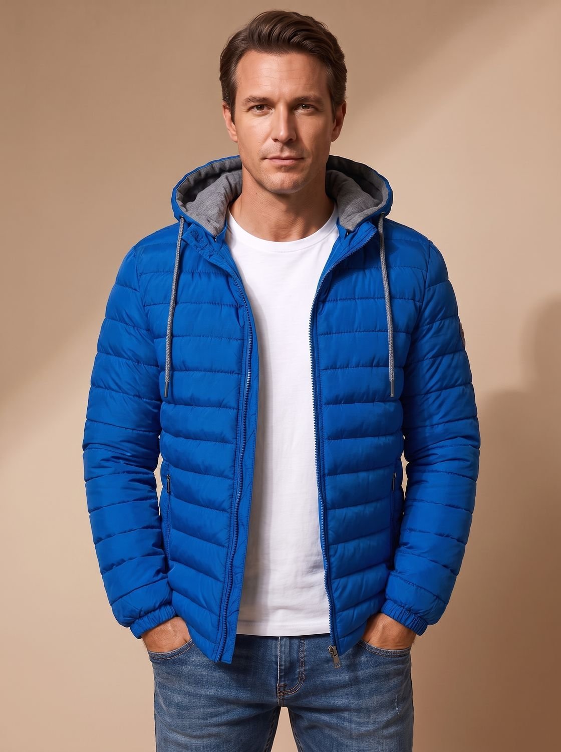 Matthias | Gesteppte Kapuzenjacke voor Heren met Thermoisolatie