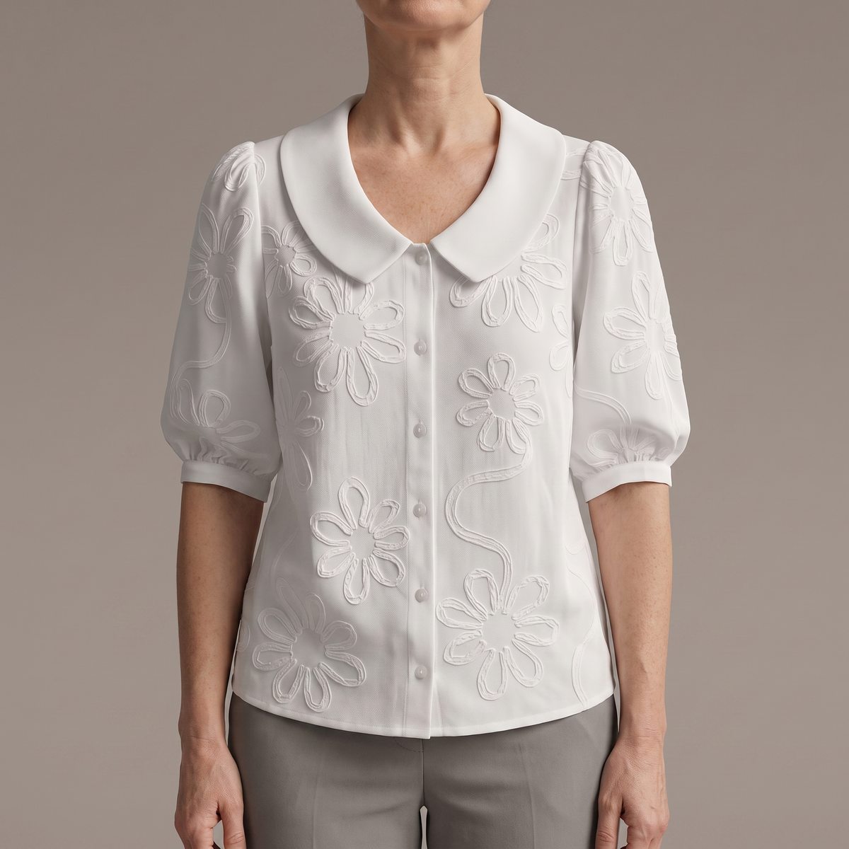 Tessa | Floral Top – Luftig Elegantes Design für Frauen