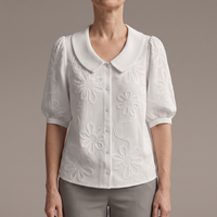 Olivia | Luftiges und feminines Damen Blumentop mit lockerem Schnitt