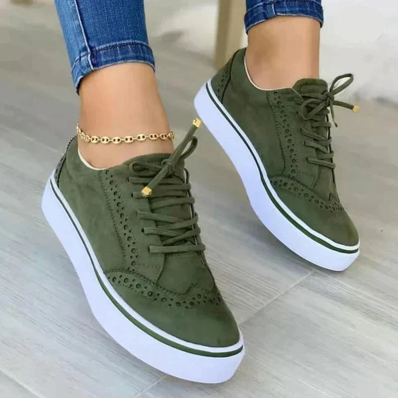 Makayla | Orthopädische Sneakers – Bequeme Lederqualität
