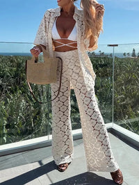 Mila | Luftiges und Feminines Zweiteiliges Set mit Spitzendetails