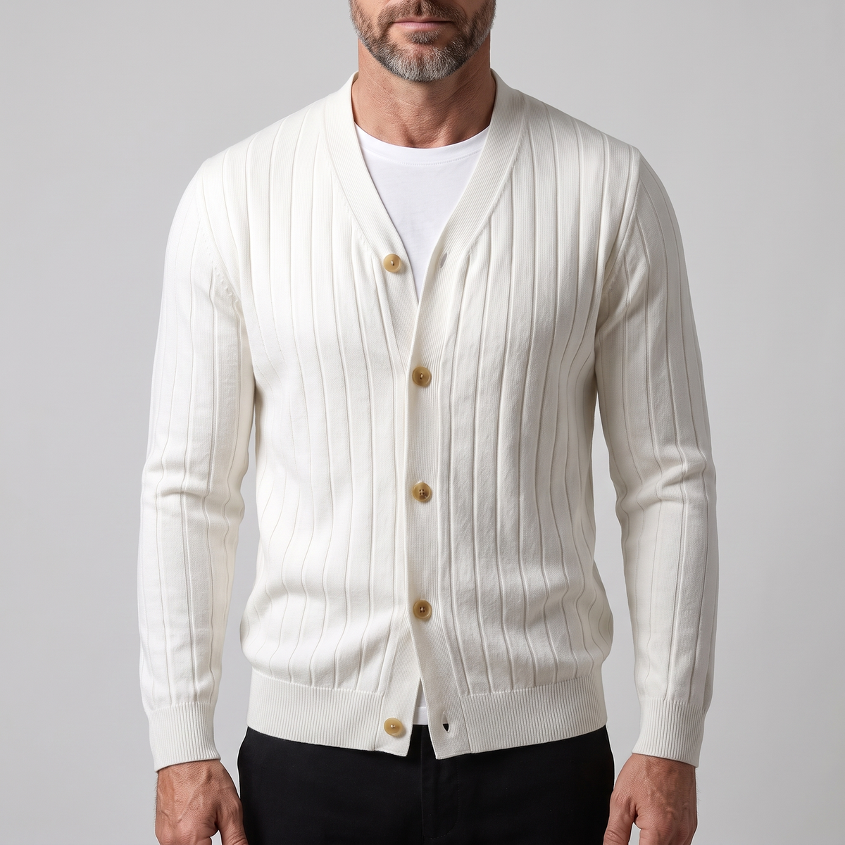 Arlon | Strickjacke – Slim-Fit Design für Männer