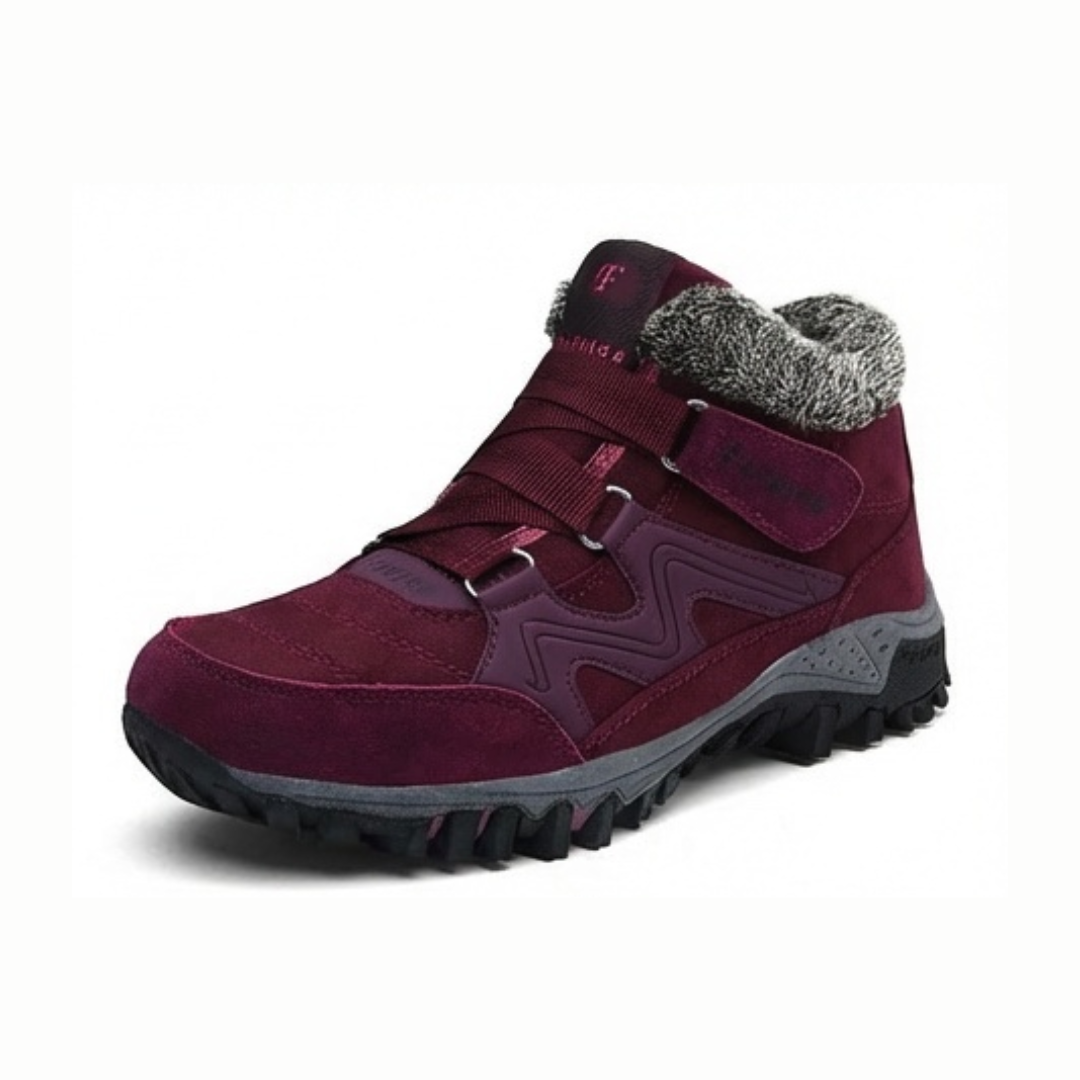 Snowstep | Winter Ankle Boots für Frauen mit Lammfellfutter