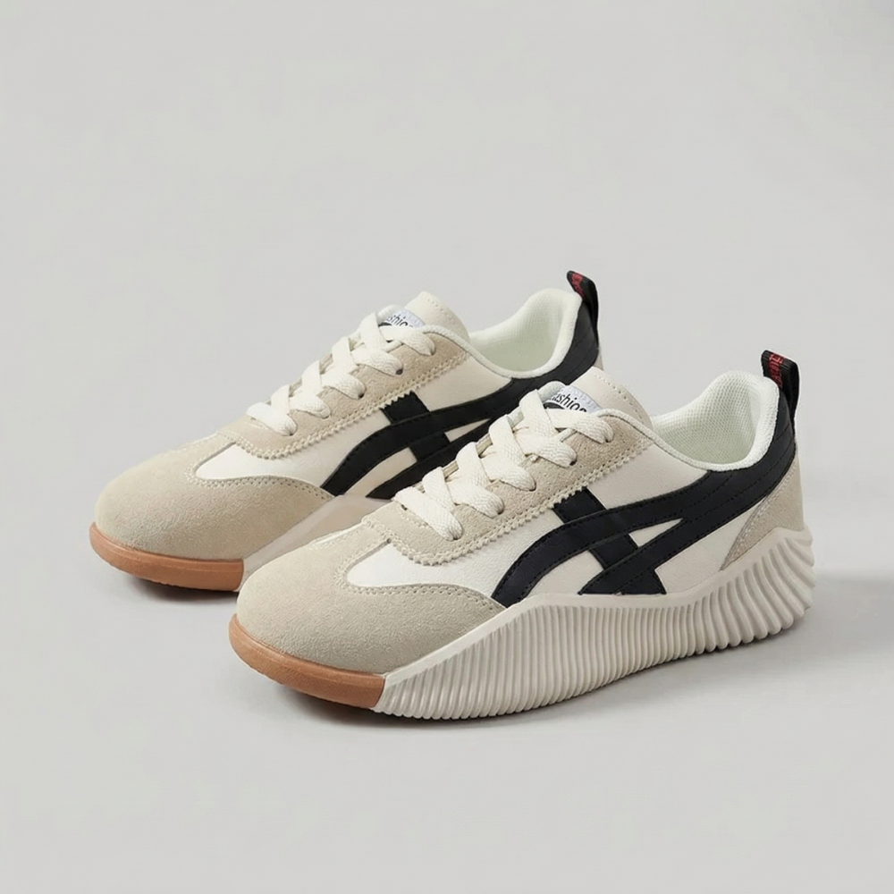 Stradia | Retro Platform Sneakers für den ganzen Tag bequem