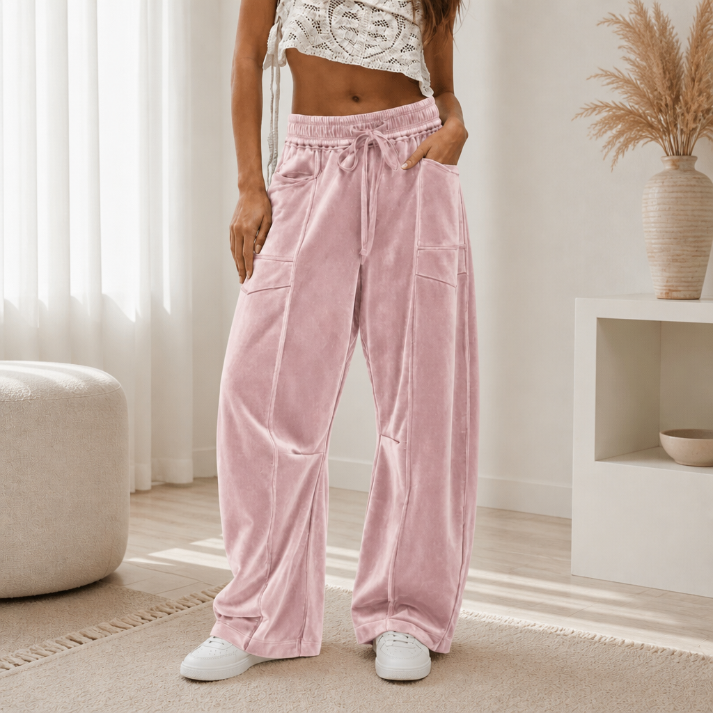 Draperie | Corduroy Wide-Leg Pants – Bequeme Eleganz für Damen