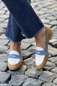 Claudia | Moderne und stilvolle Damen Loafer mit Color Block Design