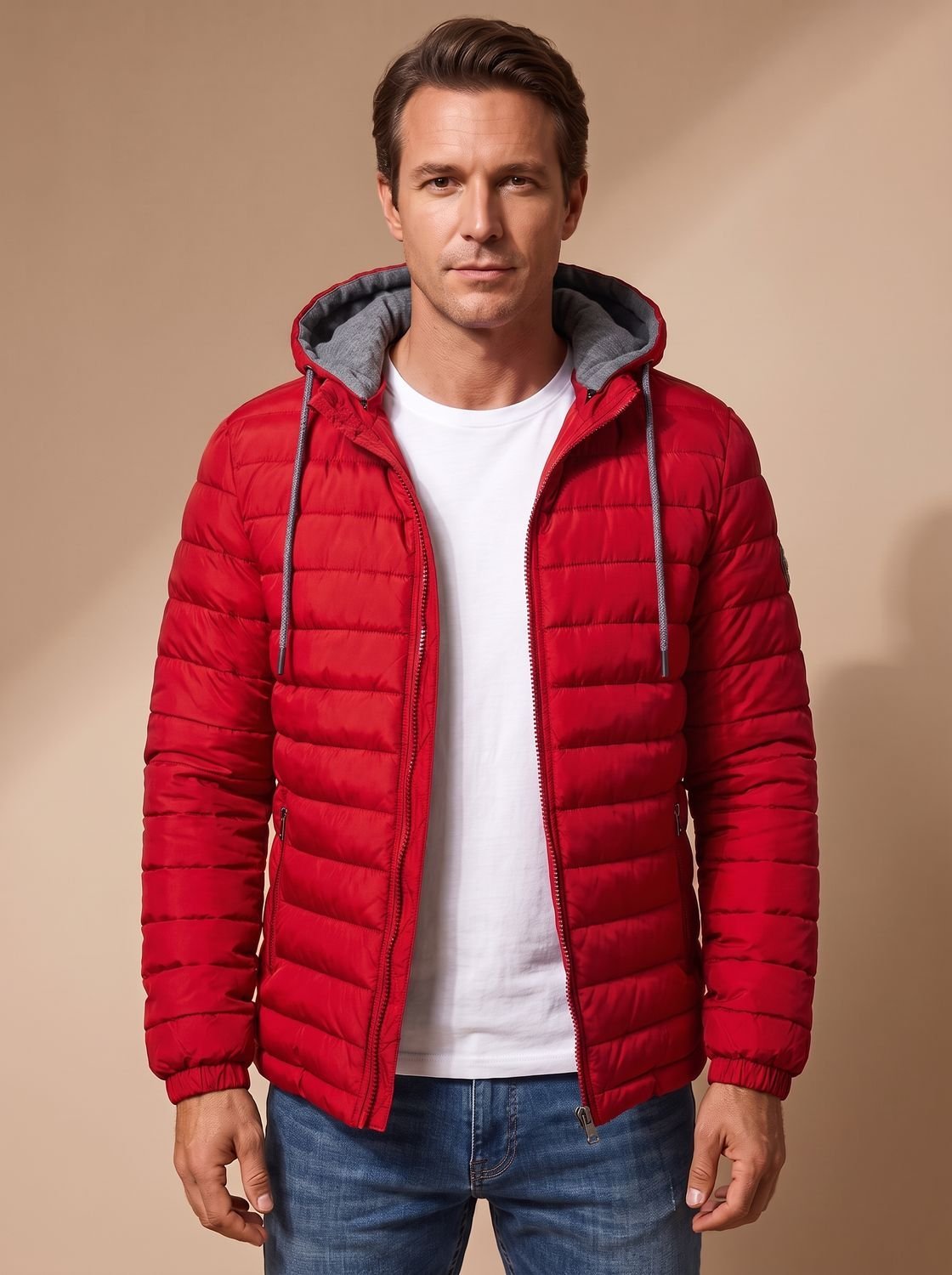 Matthias | Gesteppte Kapuzenjacke voor Heren met Thermoisolatie