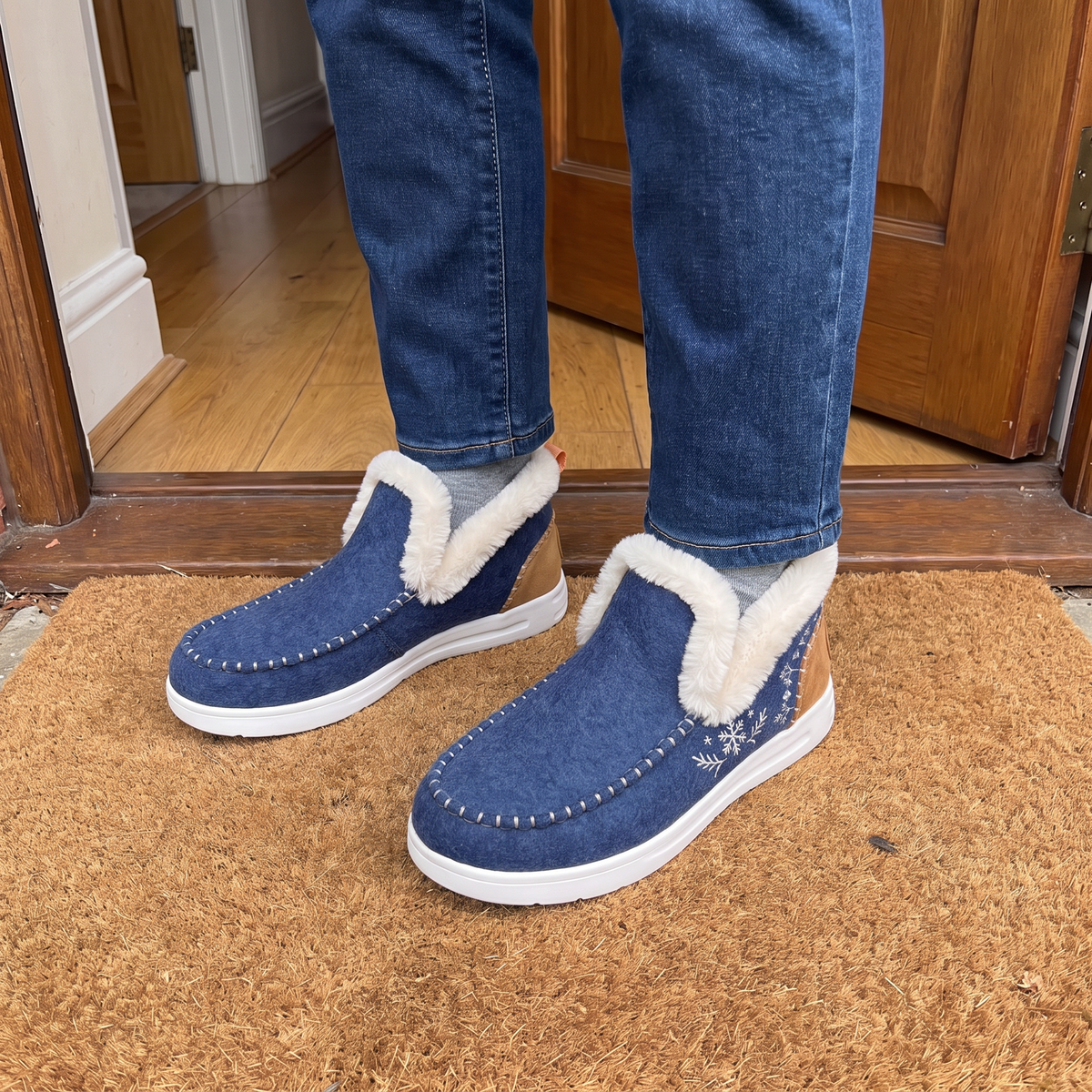 Feland | Slip-On Boots – Gemütliche Fleece-Linie für Frauen