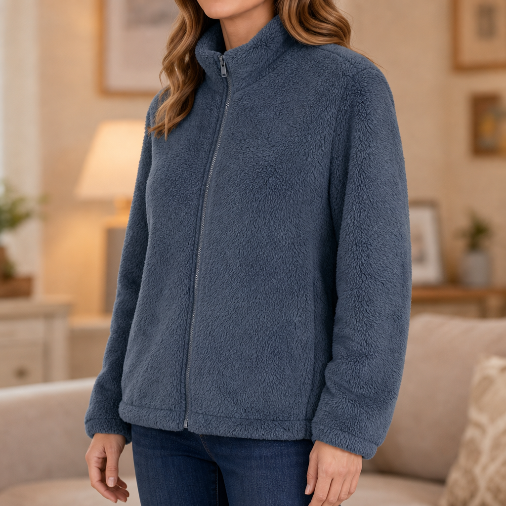 Velora | Fleecejacke mit Stehkragen – Warm und Bequem für Frauen