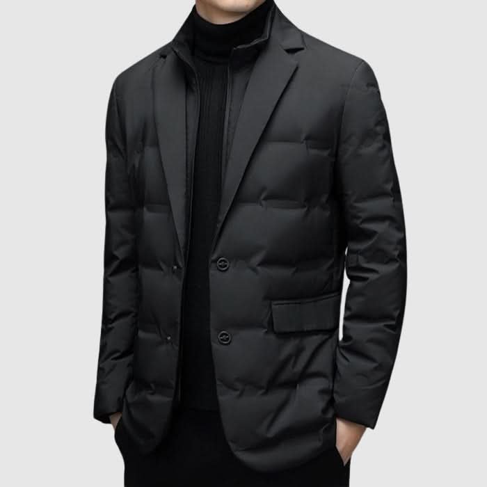 Lurevo | Puffer Jacket – Elegant Slim Fit Winter Coat