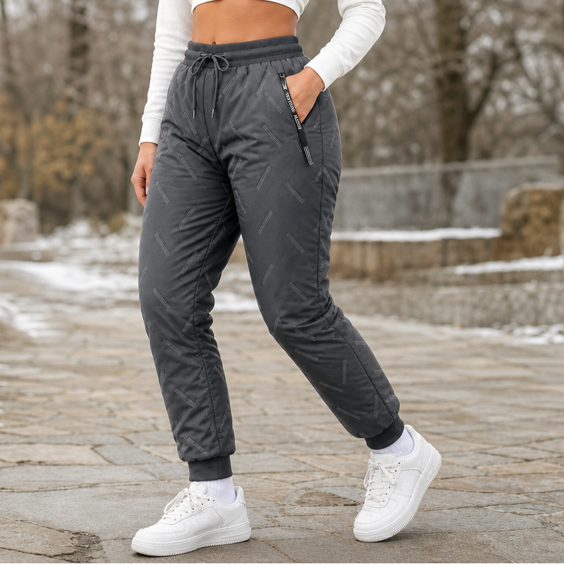 Frostline | Quilted Jogger Pants für Damen mit Fleece-Fütterung