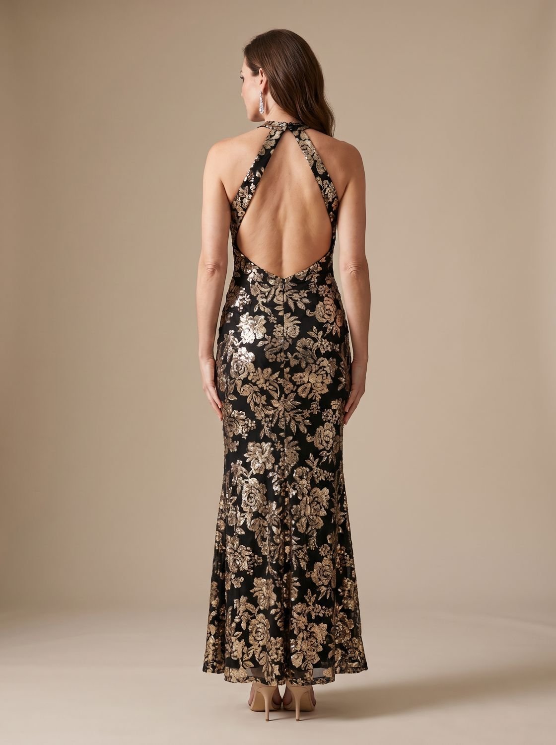Grace | Mermaid Dress – Floral Sequin Gown für Frauen