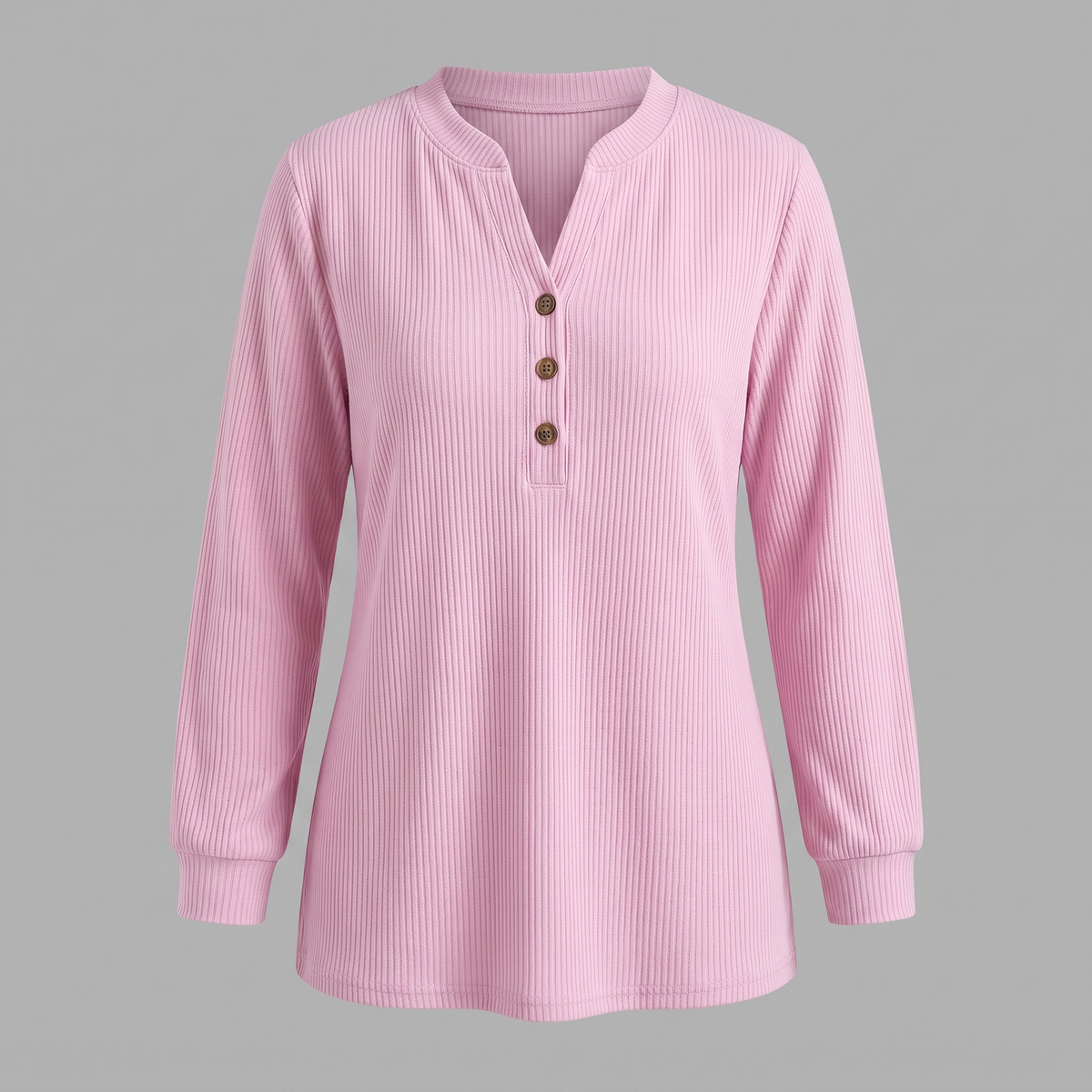 Stella | Modernes und bequemes Damen Langärmliges Henley Top